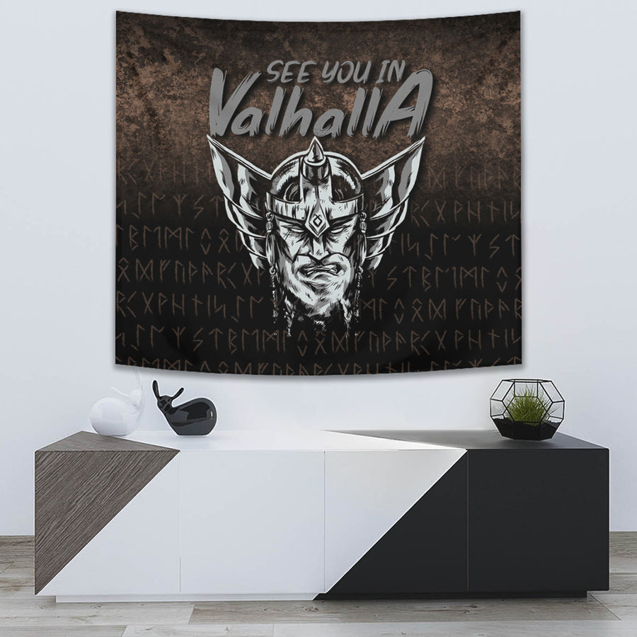 Ligerking Tapestry - See You In Valhalla Tapestry A7