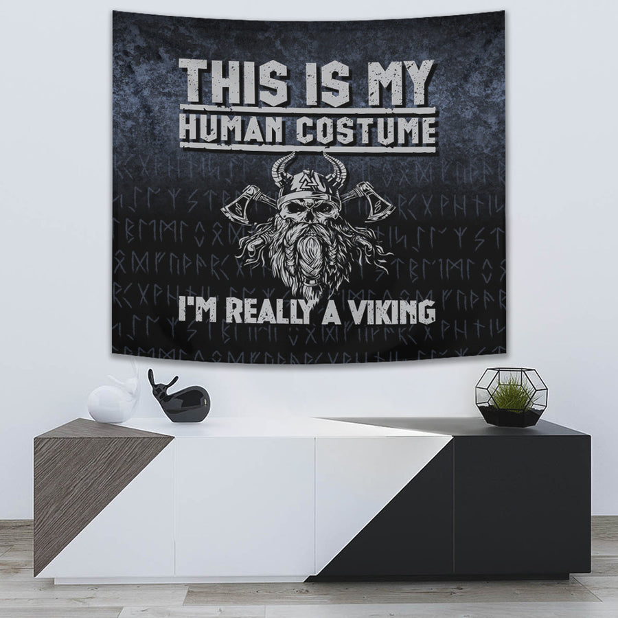 Ligerking Tapestry - Vikings- Victory-or- Valhalla Tapestry A7