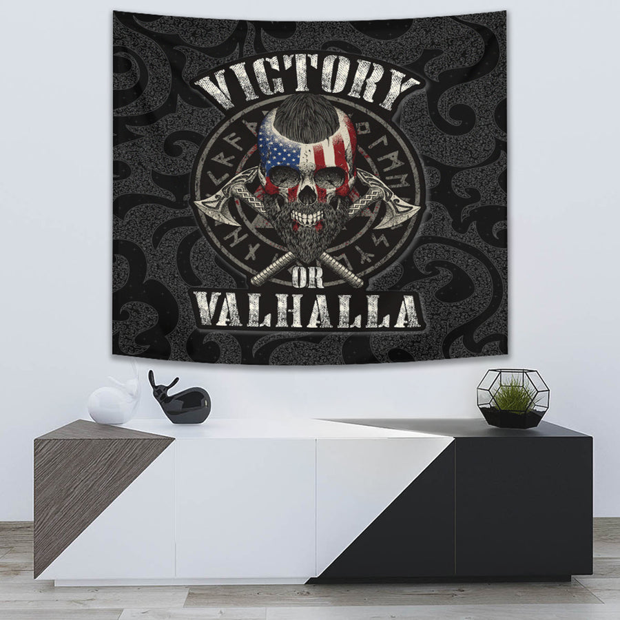 Ligerking Tapestry - Victory or Valhalla - Special Version Tapestry A7