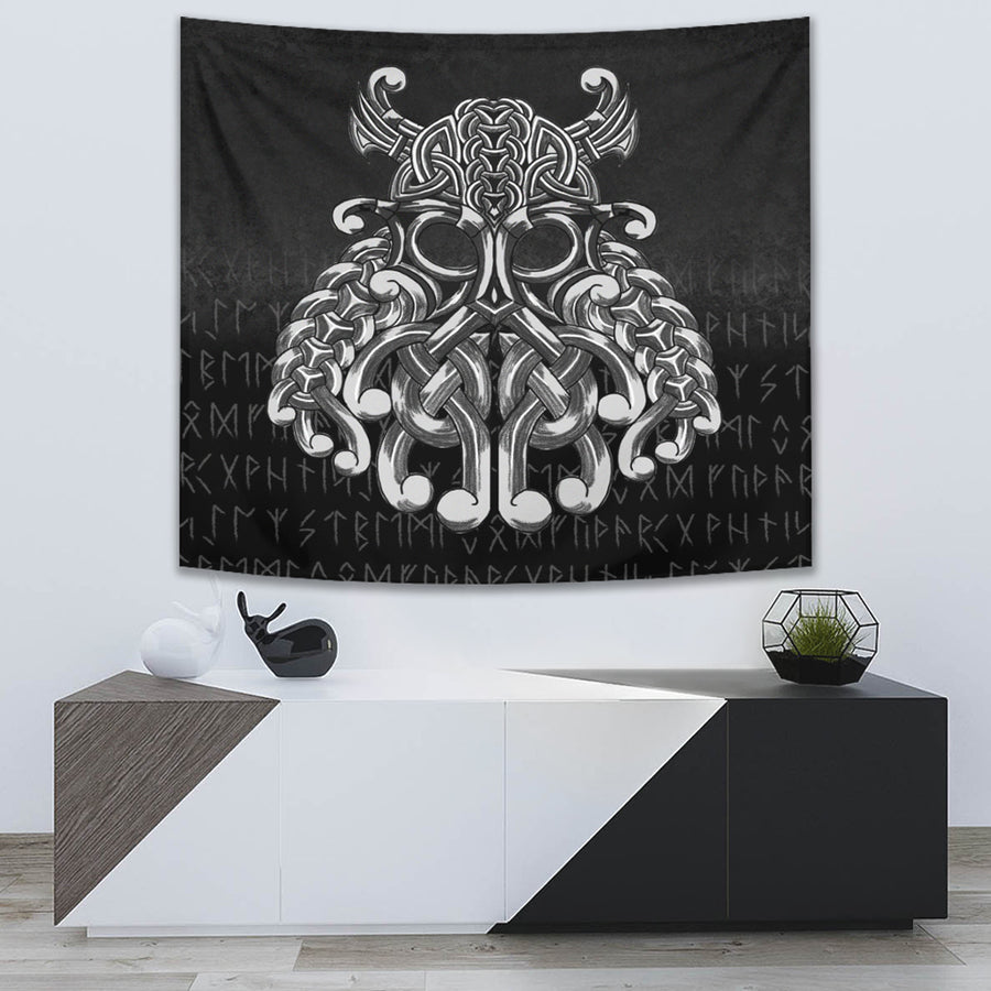 Ligerking Tapestry - Vikings Odin Valhalla Tapestry A7