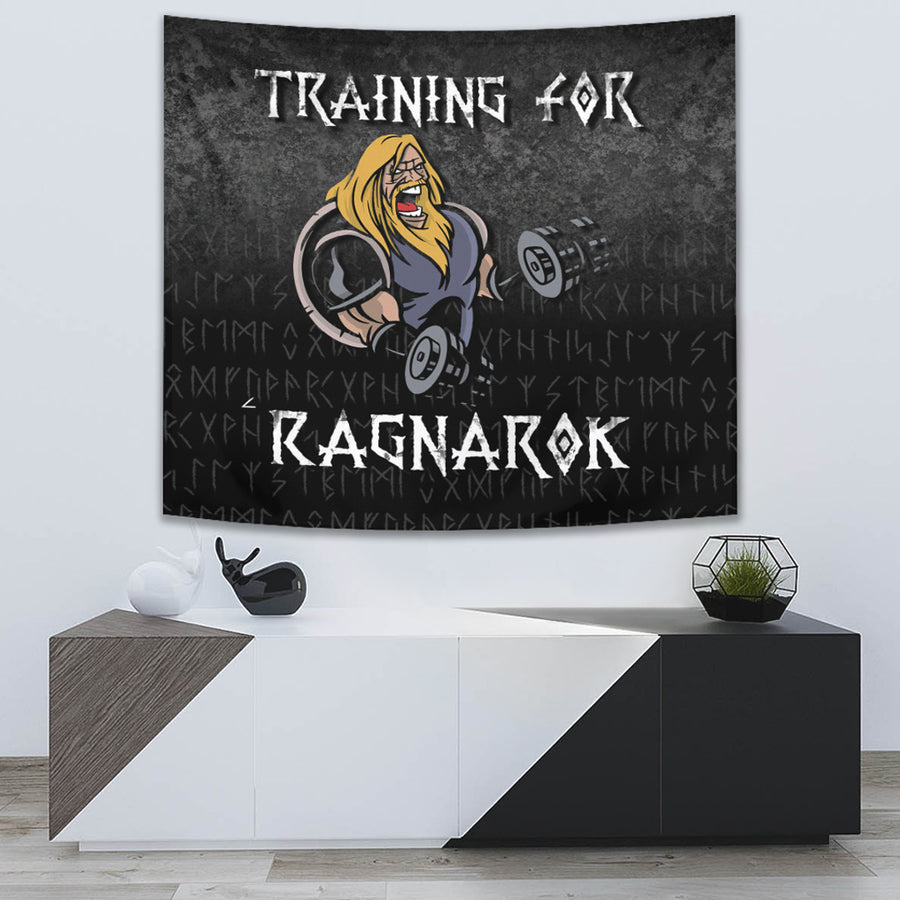 Ligerking Tapestry - Training For Ragnarok Tapestry A7