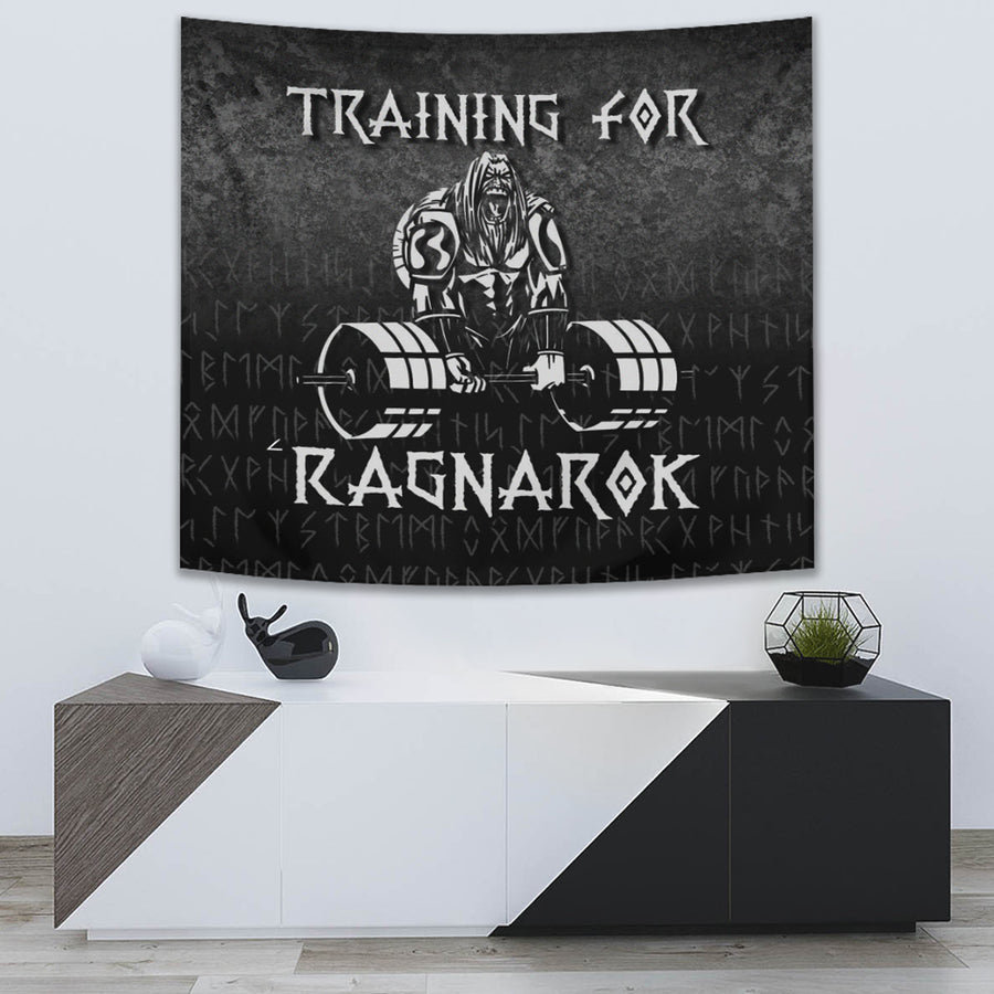 Ligerking Tapestry - Training For Ragnarok Tapestry A7
