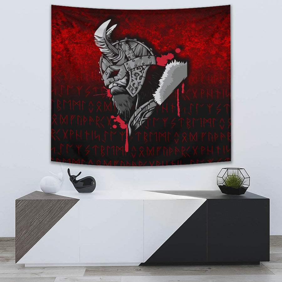 Ligerking Tapestry - Viking Nordic Odin Tapestry A7