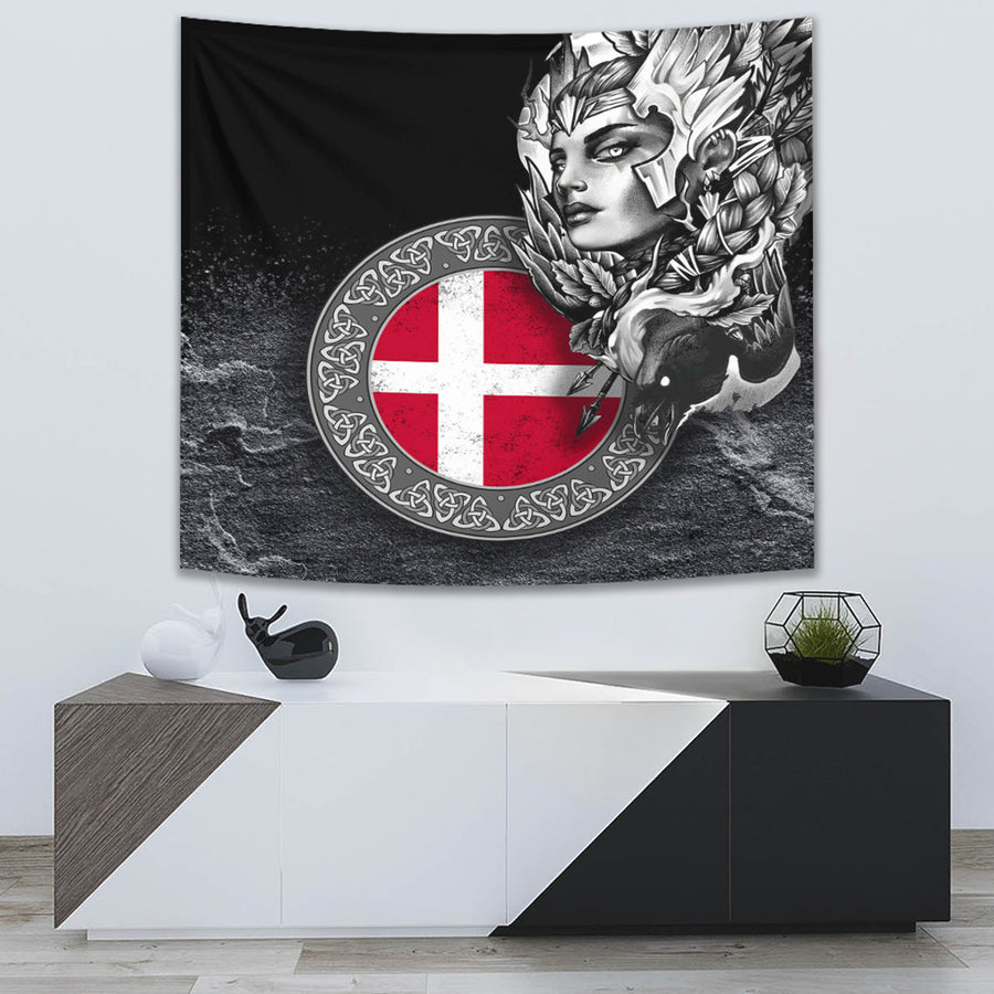 Ligerking Tapestry - Denmark Valkyries Viking Country Tapestry A95