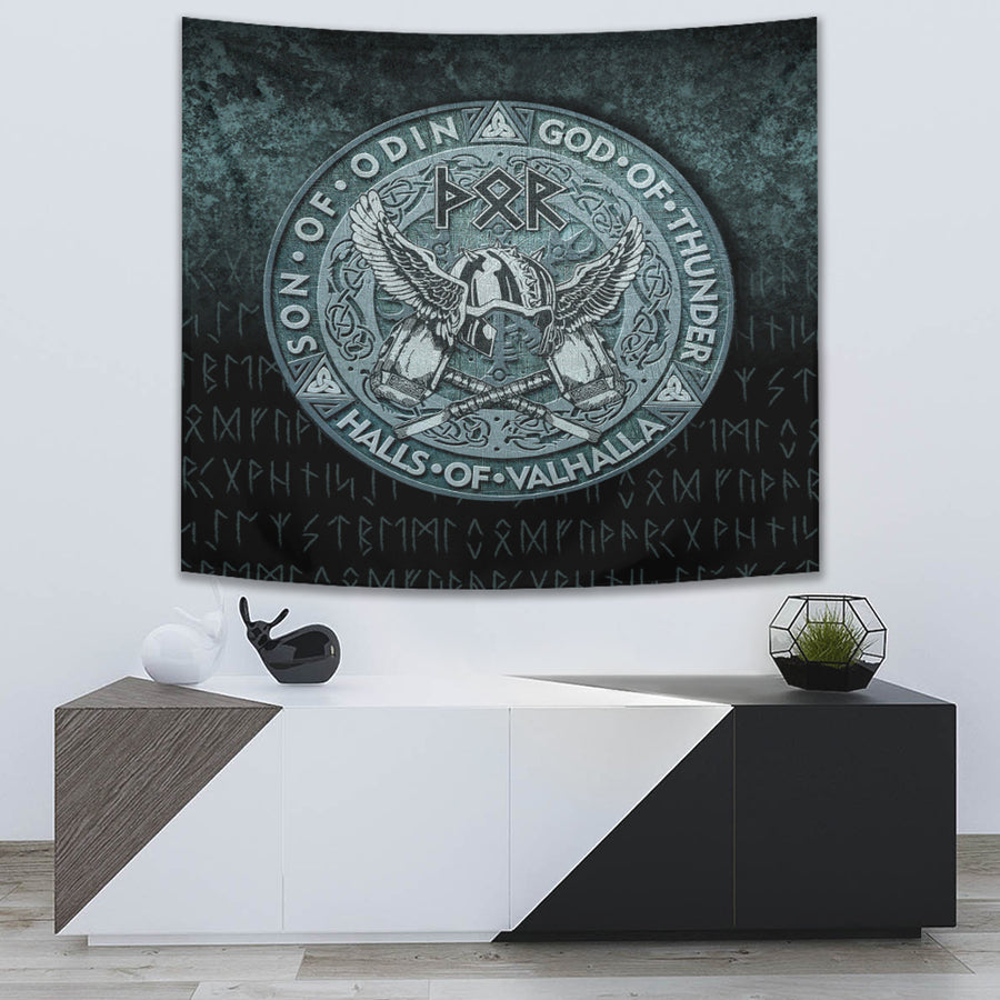 Ligerking Tapestry -Thor God Of Thunder Tapestry A7