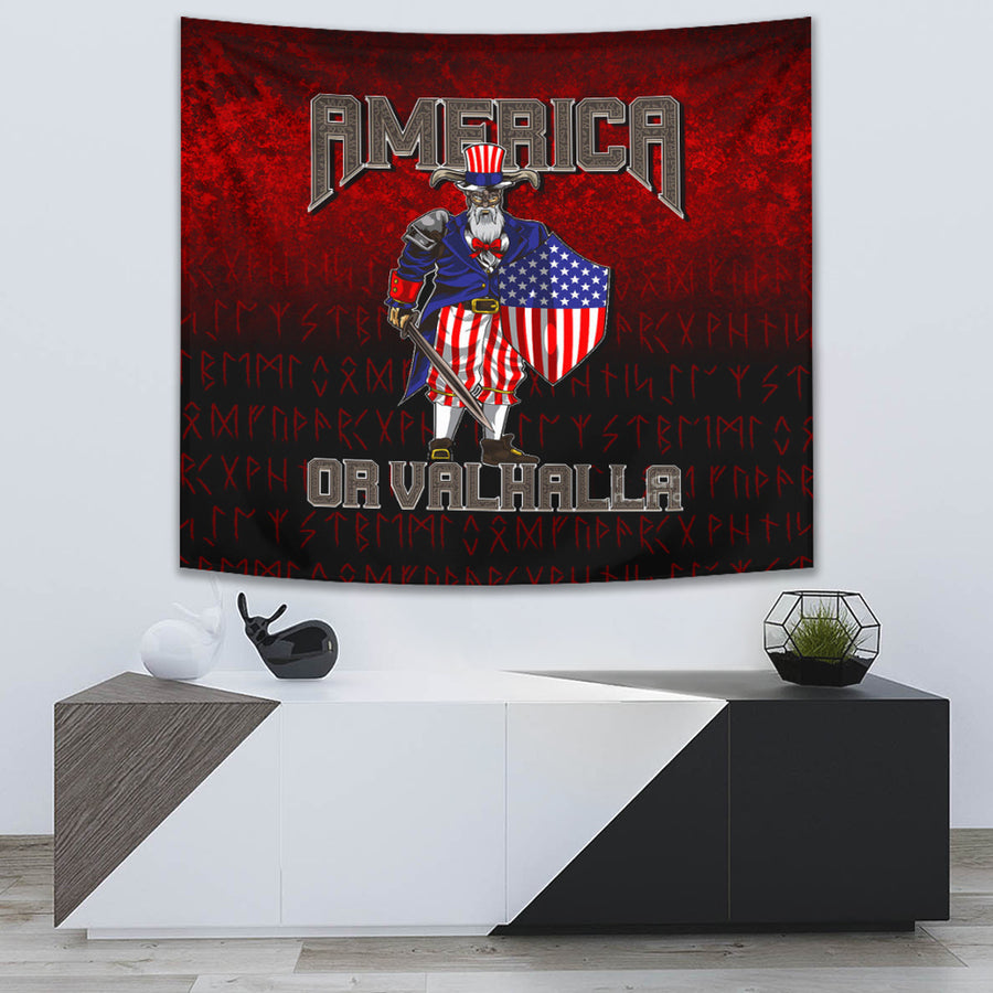 Ligerking Tapestry - America Or Valhalla Tapestry A7