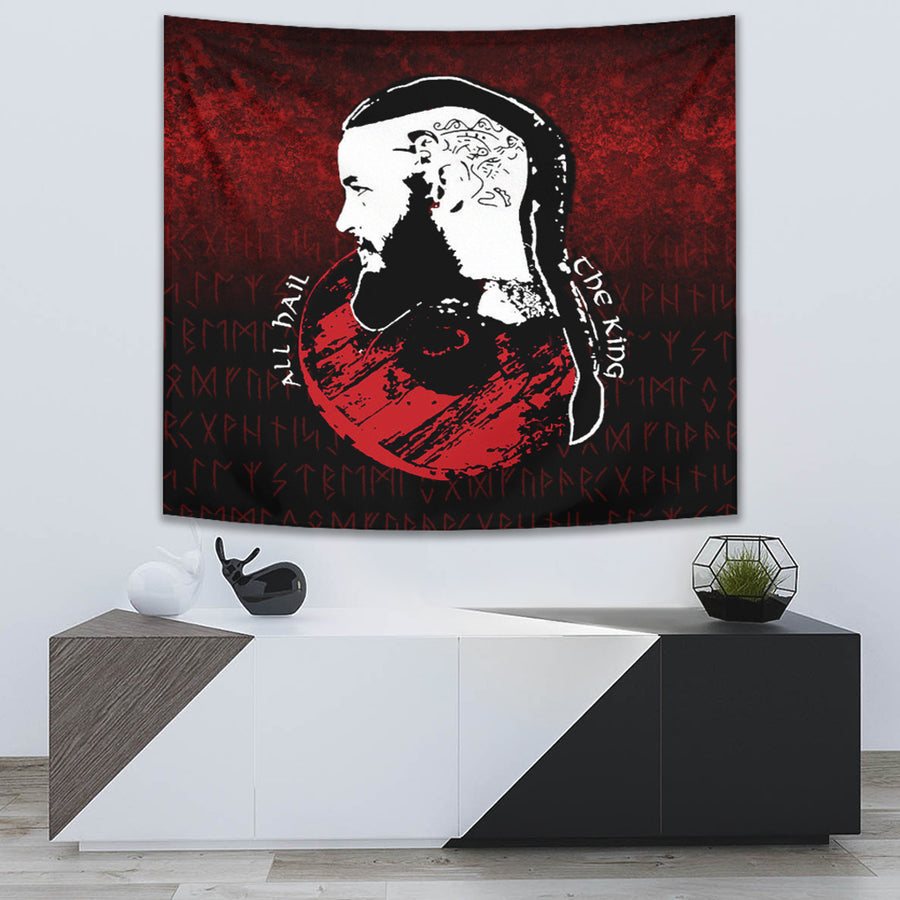 Ligerking Tapestry - All Hail The King Vikings Tapestry A7
