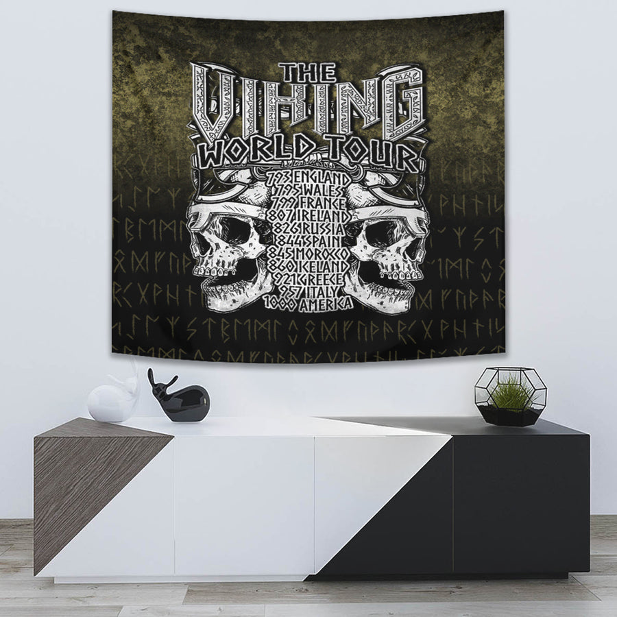 Ligerking Tapestry - The Viking World Tour Tapestry A7