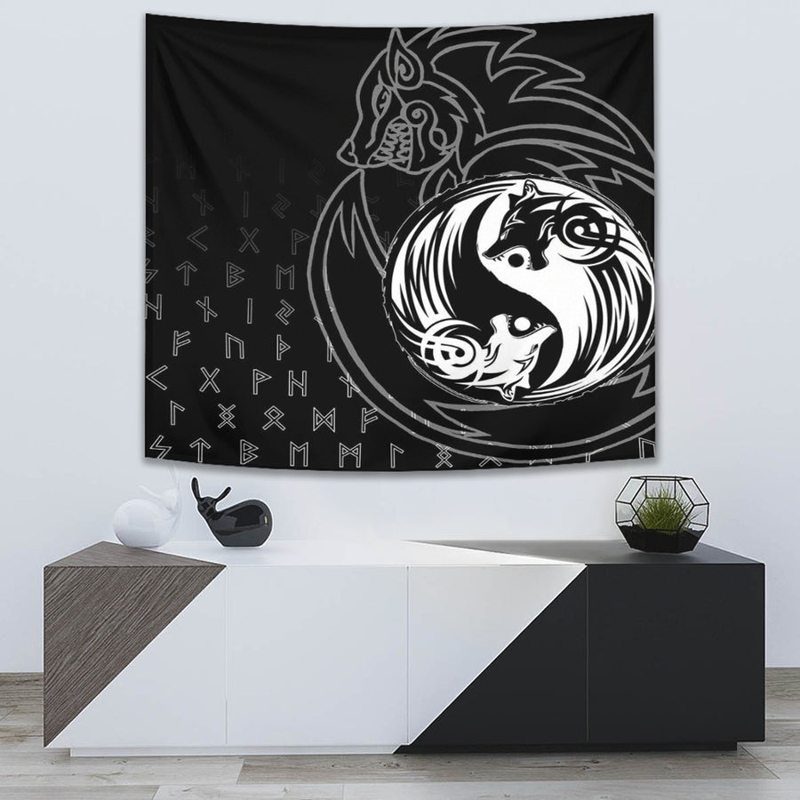 Ligerking Tapestry - Skoll and Hati Tapestry A94
