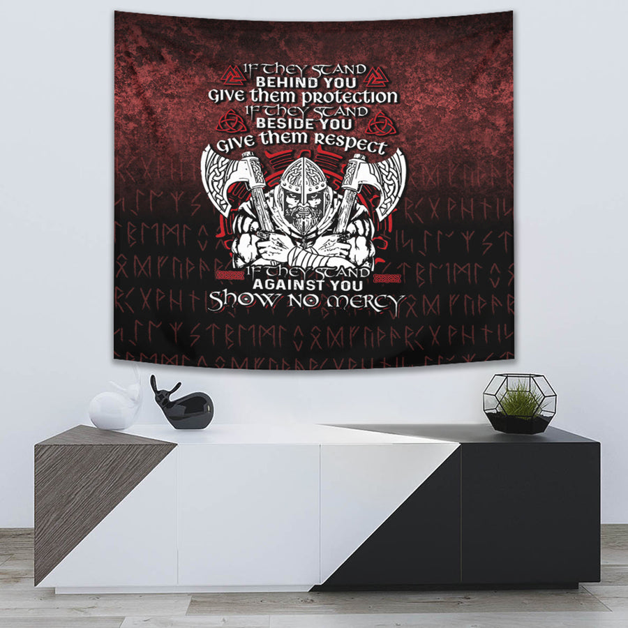 Ligerking Tapestry - Against You Show No Mercy Tapestry A7