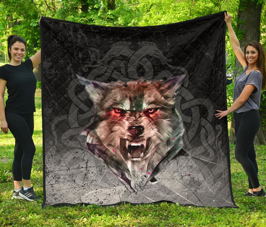 Ligerking Premium Quilt - Fenrir Norse Wolf A27