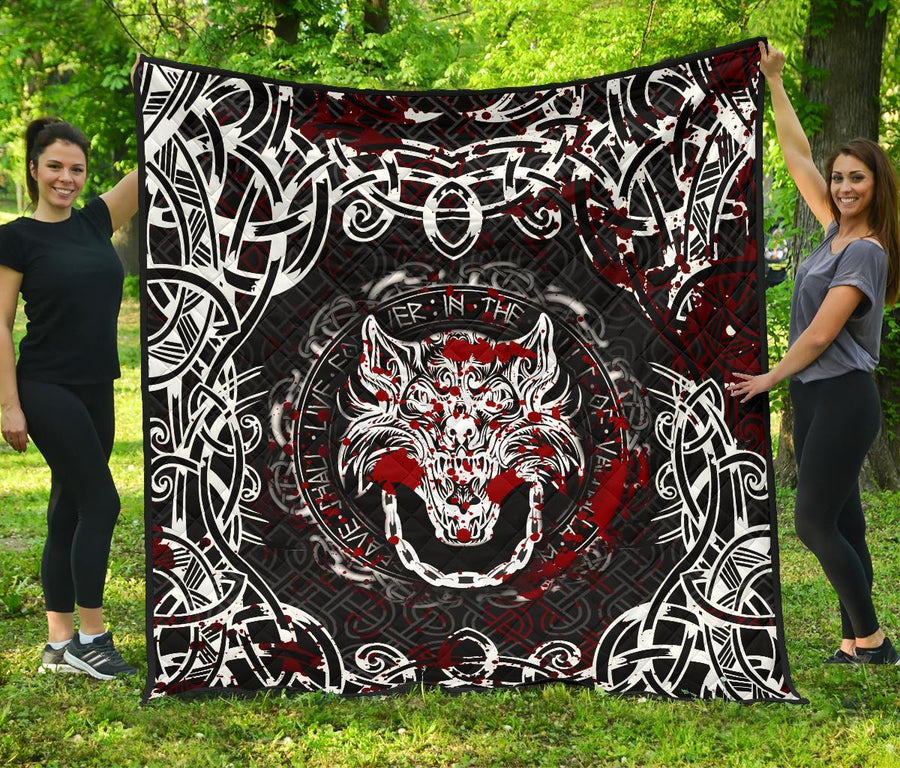 Ligerking Premium Quilt - Fenrir Viking Blood 3D A27