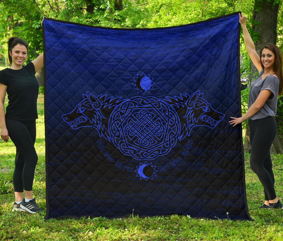 Ligerking Premium Quilt, Skoll And Hati A31