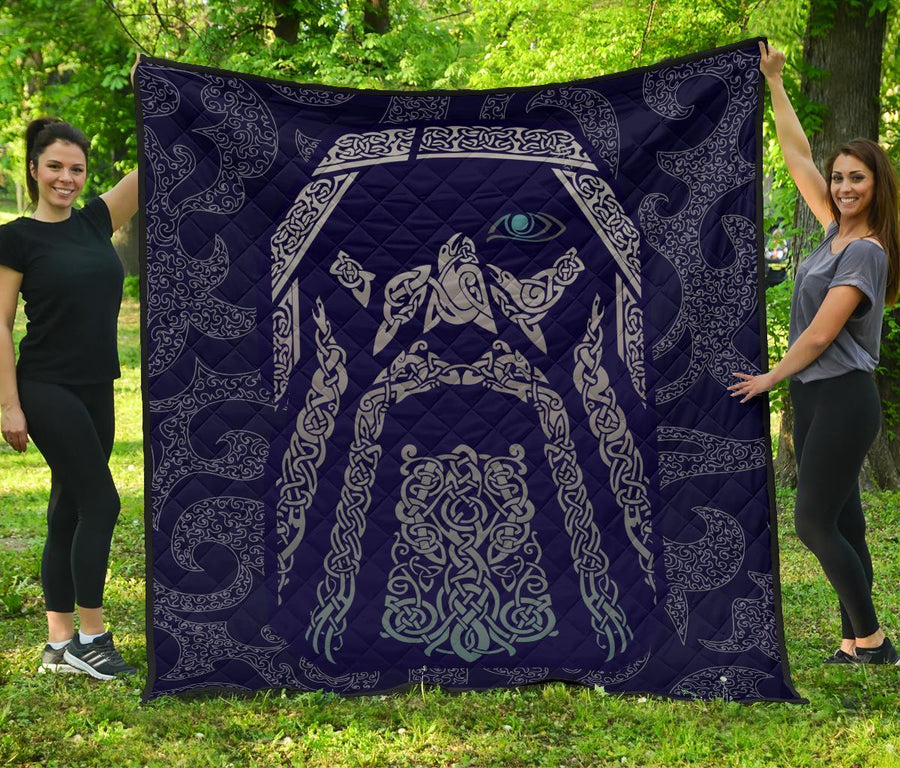 Viking Premium Quilt Odin God Tattoo A27