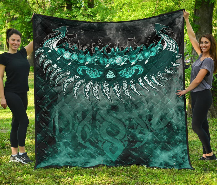 Ligerking Drakkar Ship Quilt A7