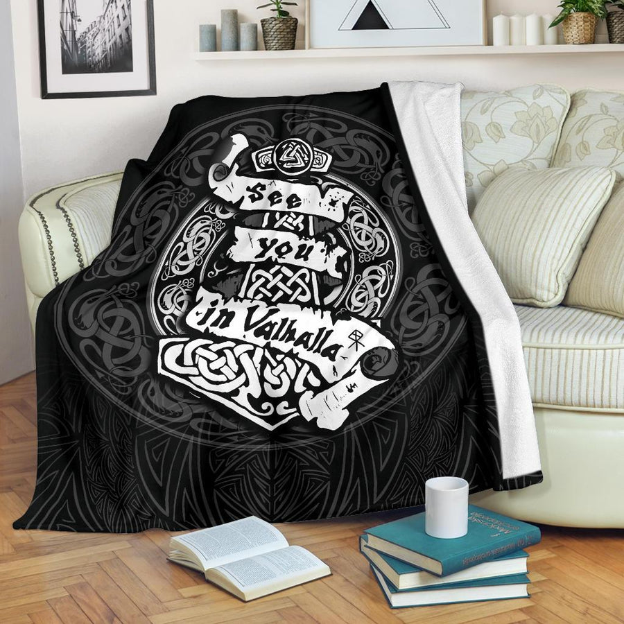 Ligerking Premium Blanket - See You In Valhalla A31