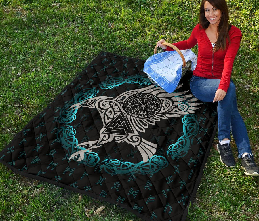 Ligerking Raven Premium Quilt A7