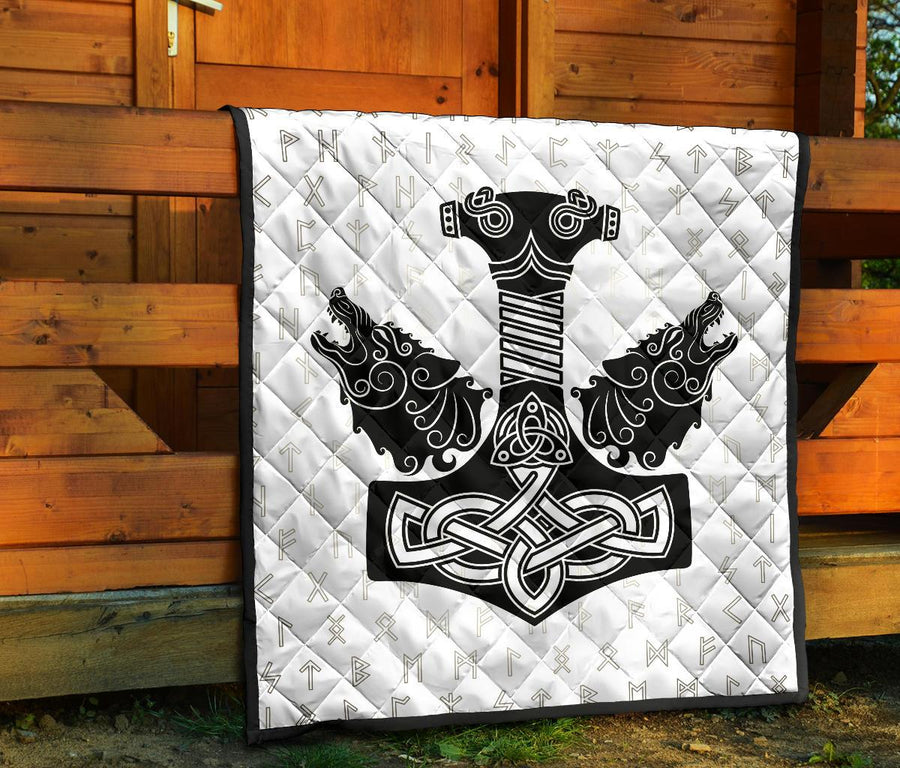 Ligerking Thor S Hammer Mjollnir Premium Quilt A7