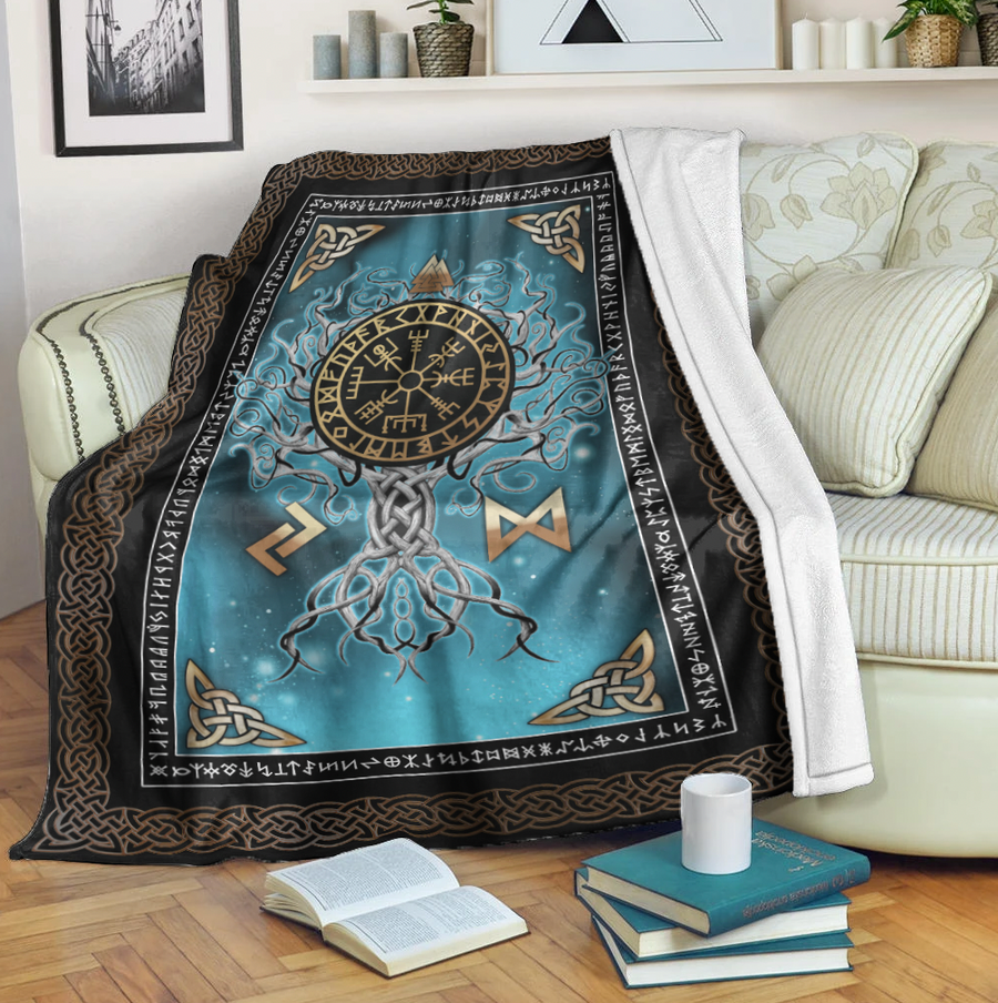 Viking Premium Blanket - Yggdrasil Blanket A31