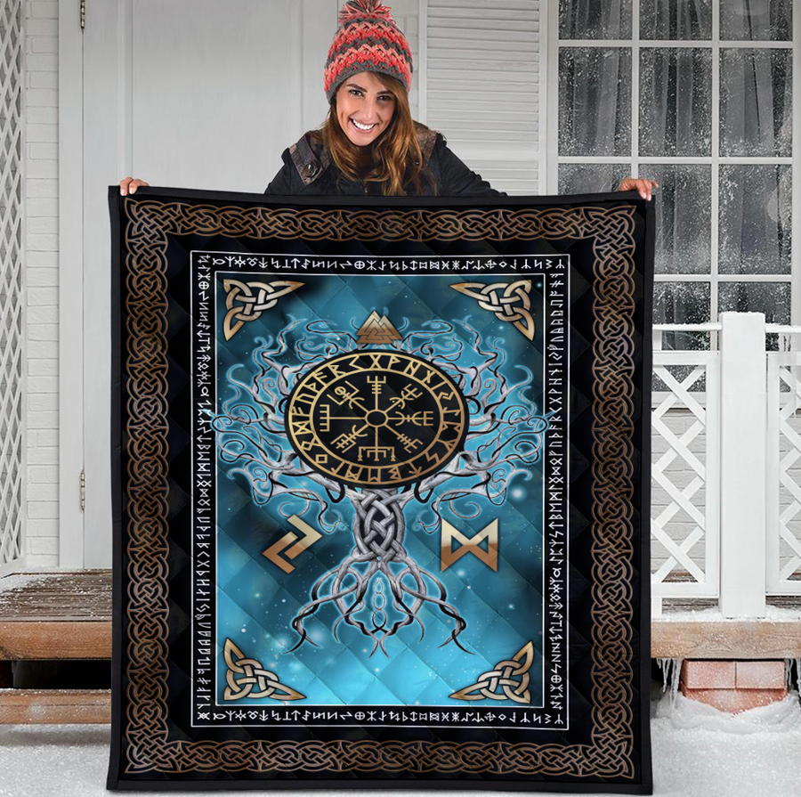 Viking Premium Quilt - Yggdrasil Quilt A31