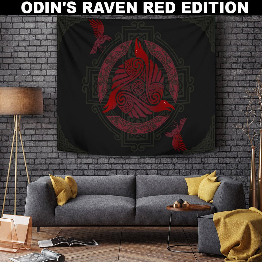 Ligerking Tapestry - Odin's Raven Red Edition A7
