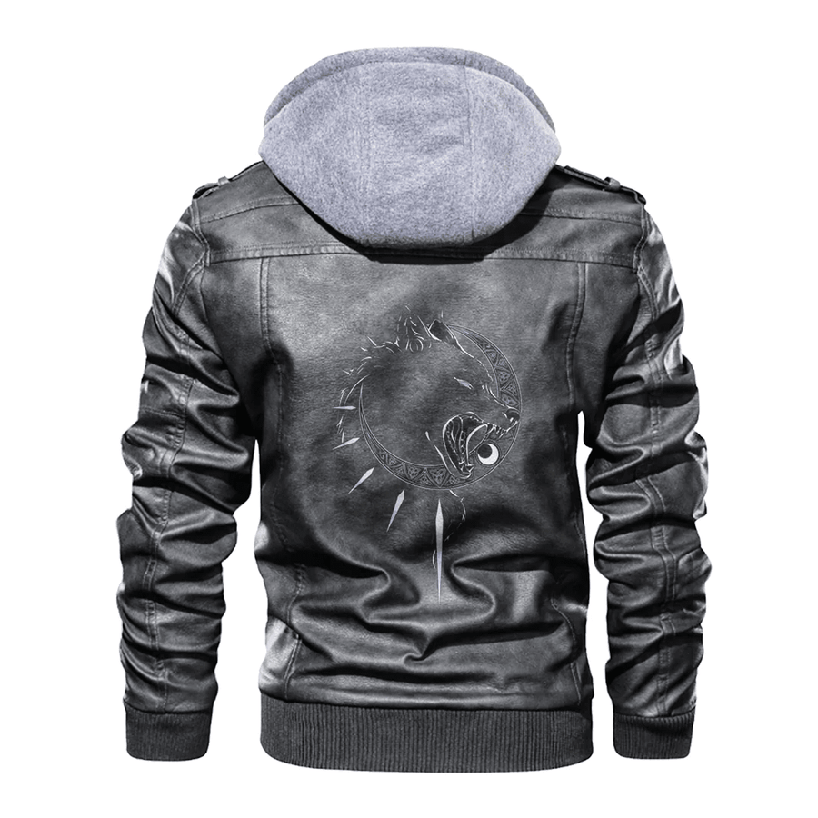 Ligerking - Viking Hati Leather Jacket A35