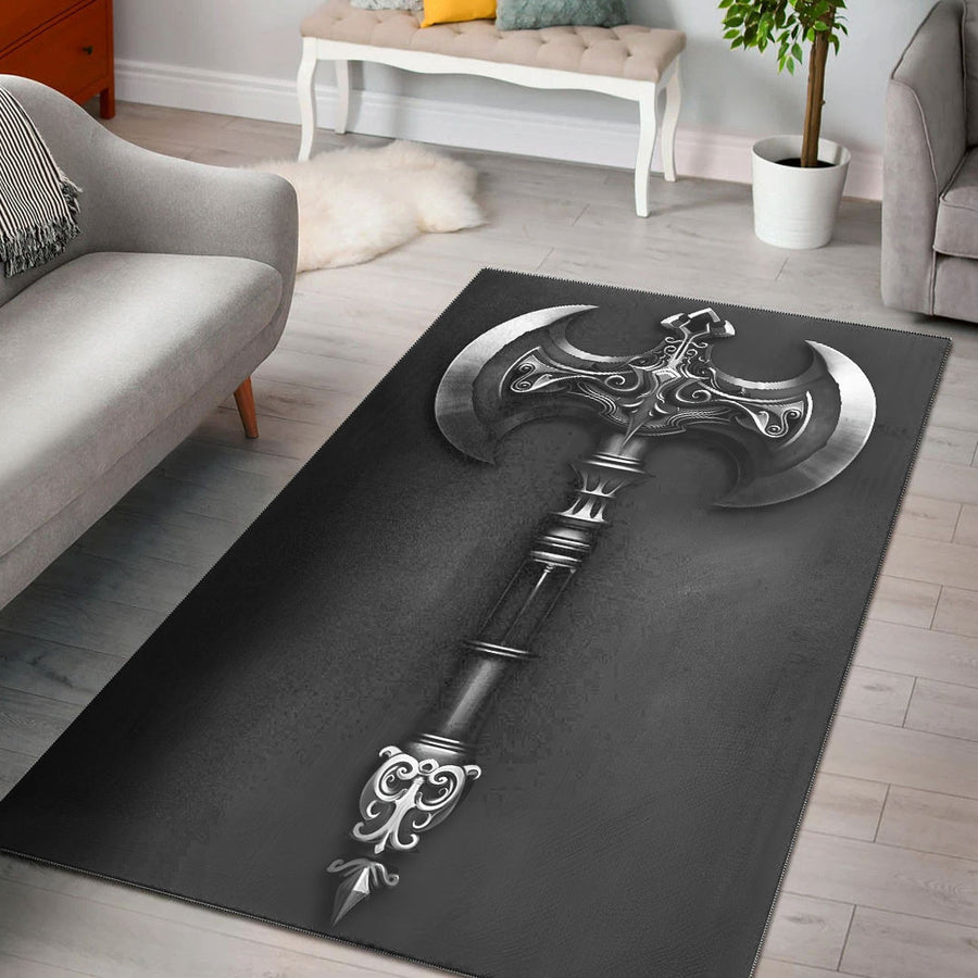 Ligerking Home Decor - Death and Compass Tattoo Area Rug A35