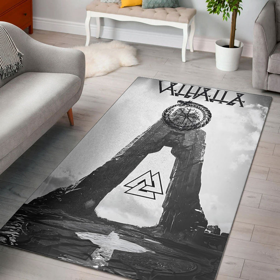 Ligerking Home Decor - Gate of Valhalla Area Rug A35