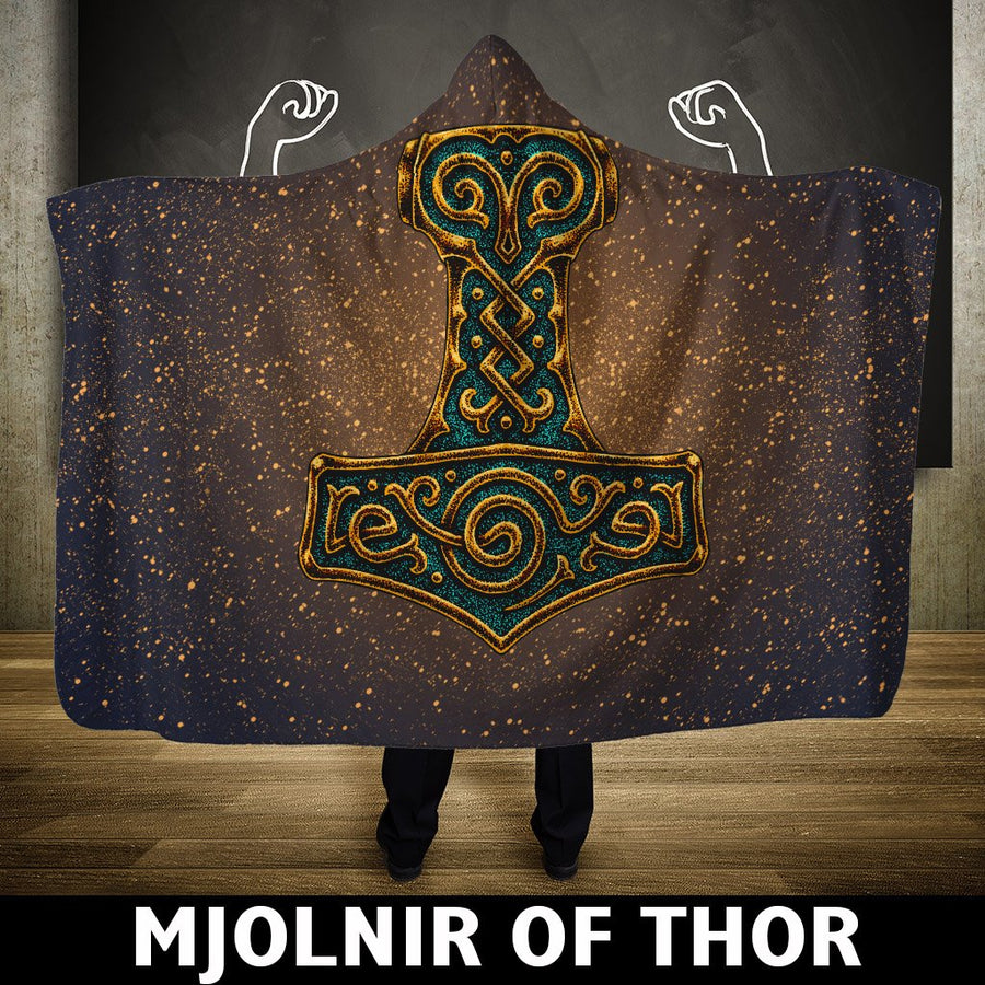 Ligerking Hooded Blanket - Mjolnir Of Thor A7