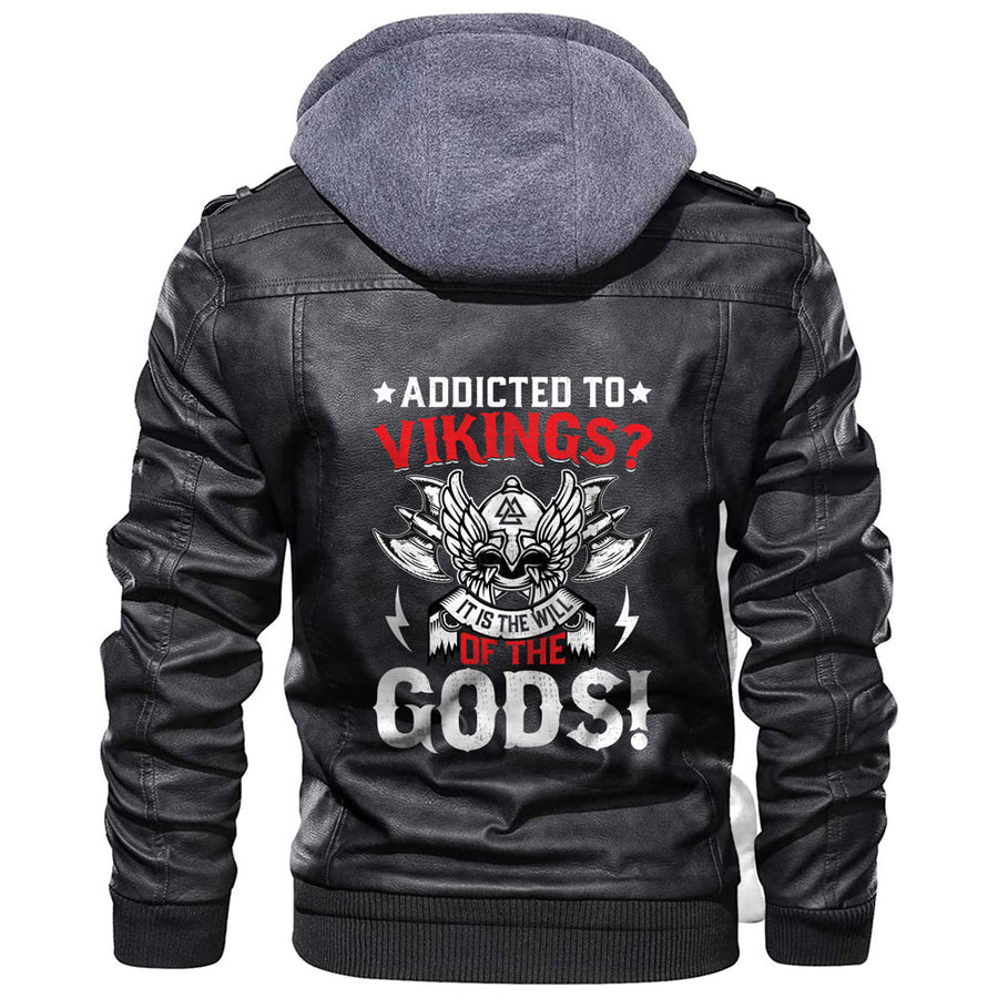 Ligerking Jacket - Addicted to Viking Leather Jacket A31