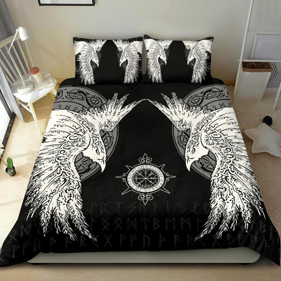 Ligerking Bedding Set Mystical Raven Tattoo Special A31