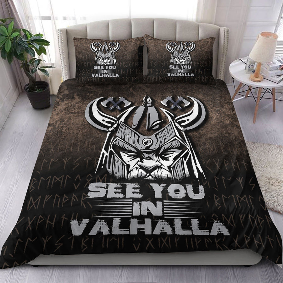 Ligerking Bedding Set - See You In Valhalla Bedding Set A7