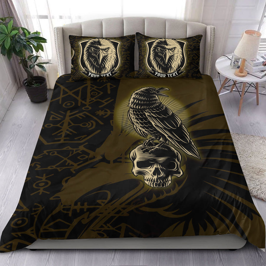 Ligerking Bedding Set - Raven Viking Bedding Set A95