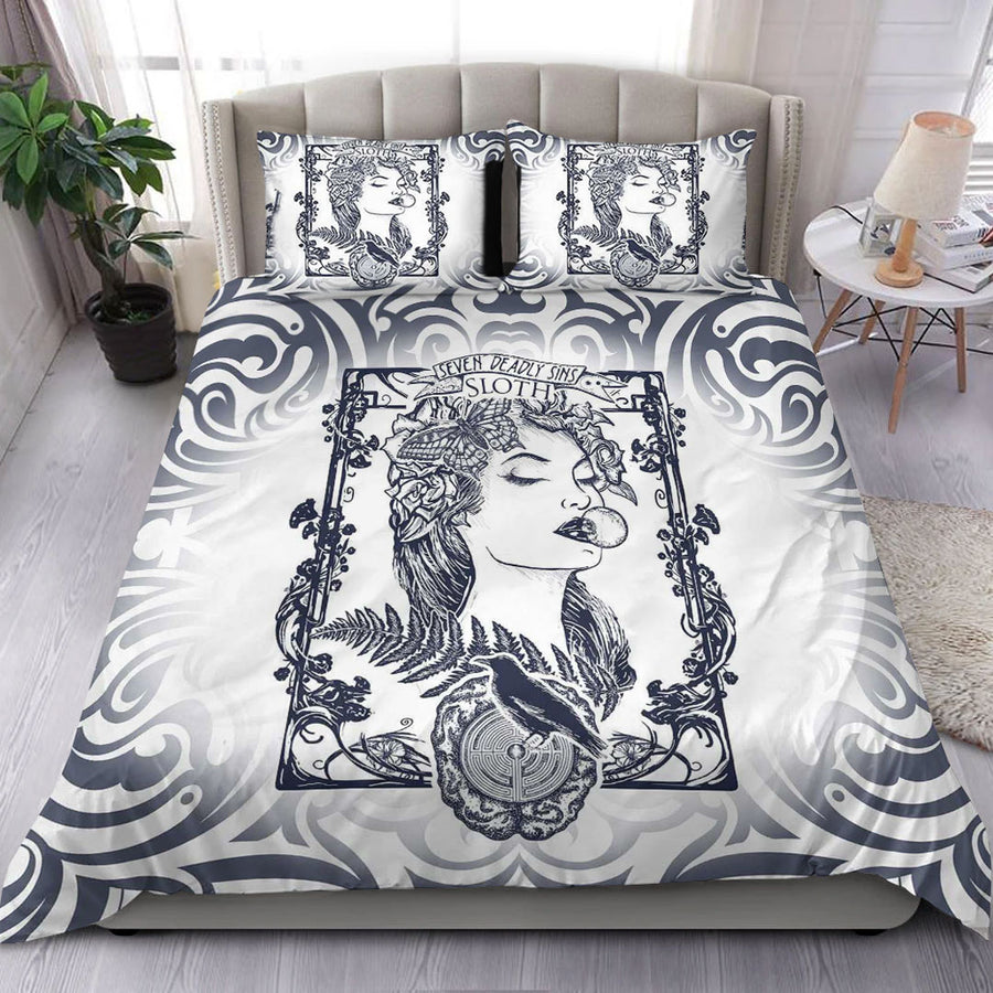 Ligerking Bedding Set - Sloth! Seven Deadly Sins Celtic Tattoo Bedding Set A35