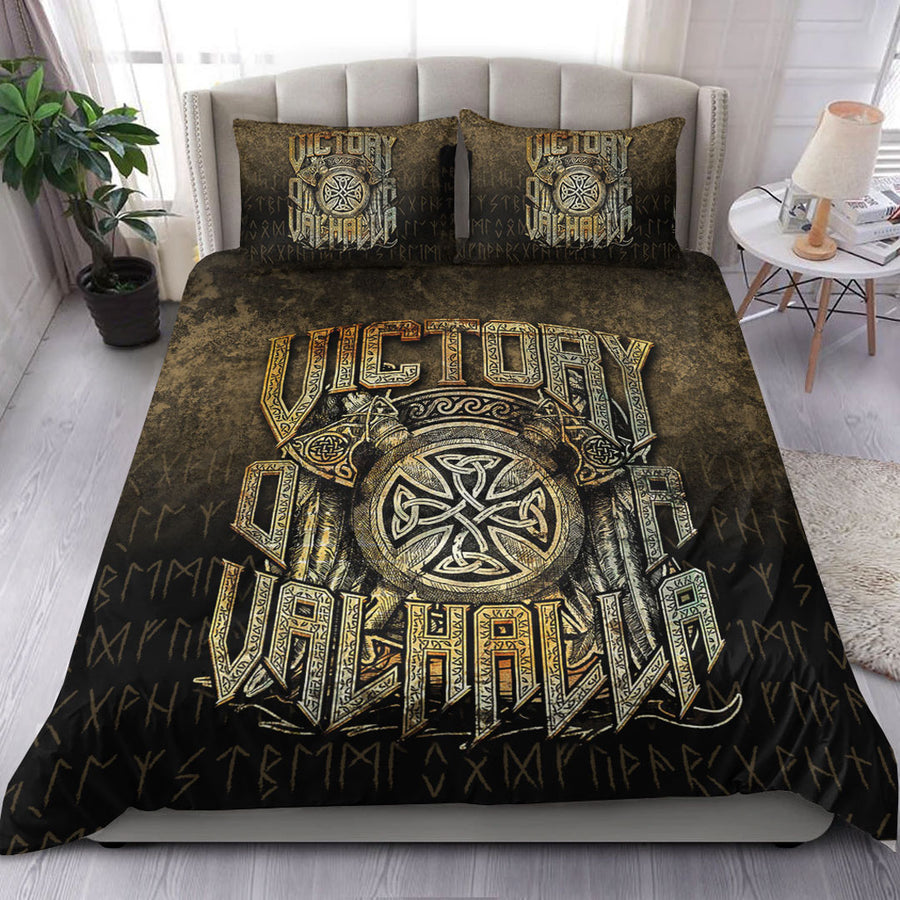 Ligerking Bedding Set - Victory or Valhalla Bedding Set A7