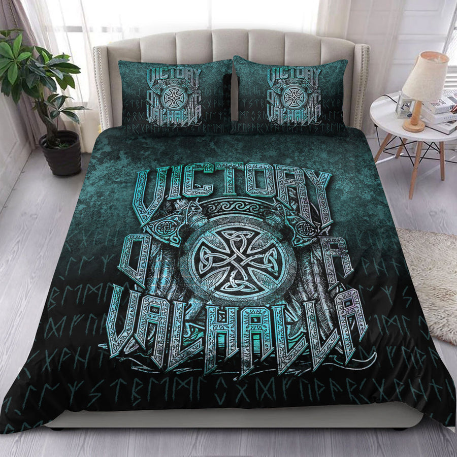 Ligerking Bedding Set - Victory or Valhalla Bedding Set A7