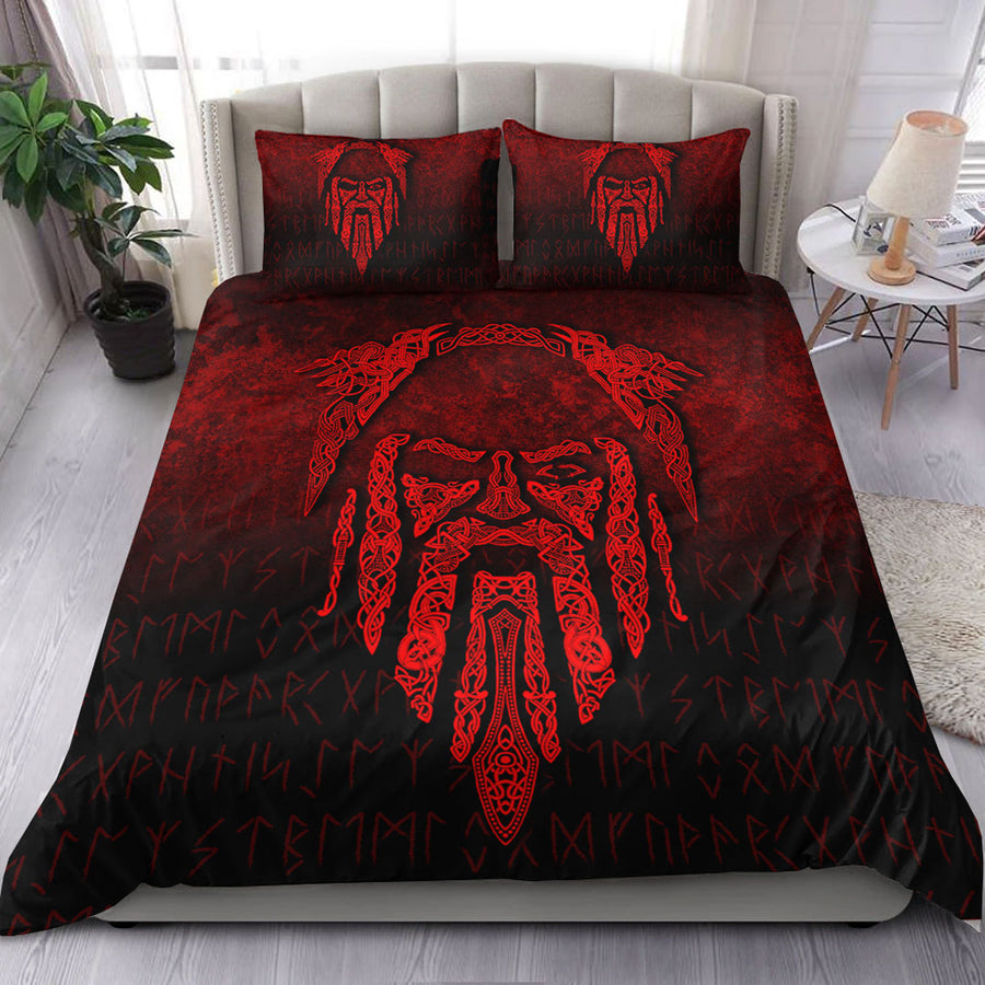 Ligerking Bedding Set - Eye of Odin - Red Version Bedding Set A7