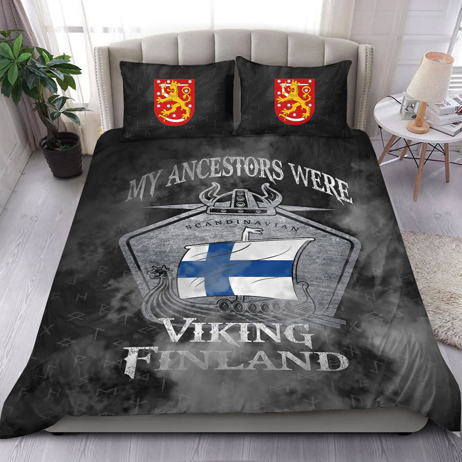 Ligerking Bedding Set - Viking Finland Drakka Scandinavian Bedding Set A31