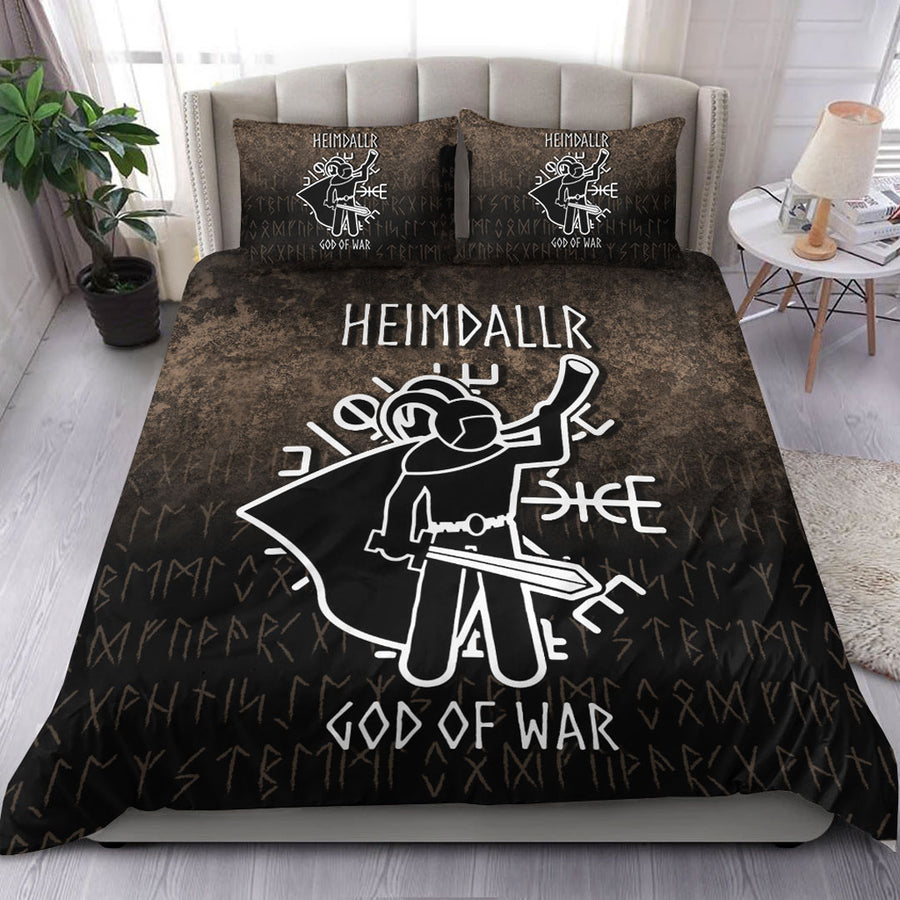 Ligerking Bedding Set - Heimdallr God Of War Bedding Set A7