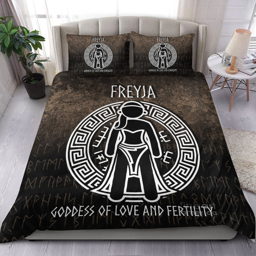 Ligerking Bedding Set - Freyja the Goddess of Love and Fertility Bedding Set A7