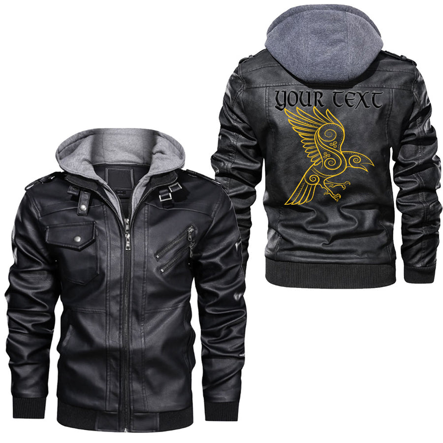 Ligerking - Angry Wolf Leather Jacket A95