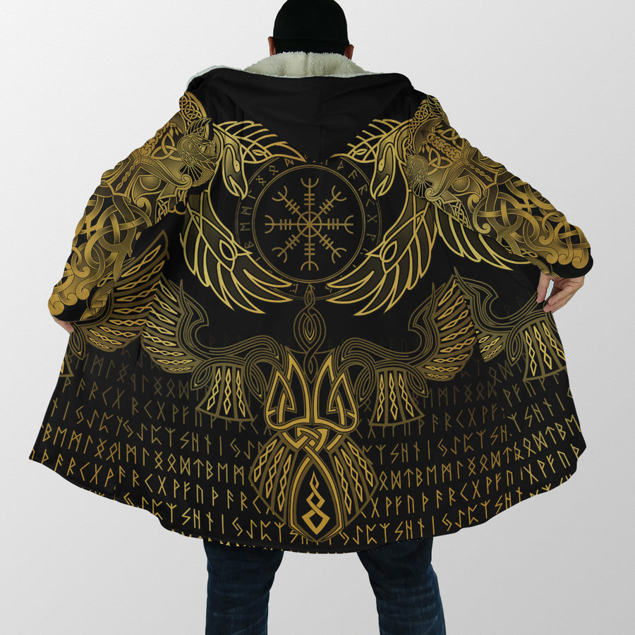 Ligerking - Cloak Raven Of Odin A35