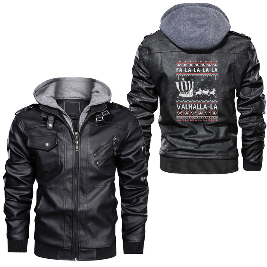Ligerking - Fenrir Fenrir Wolf Of Odin Vikings Asgard Valhalla Leather Jacket A35