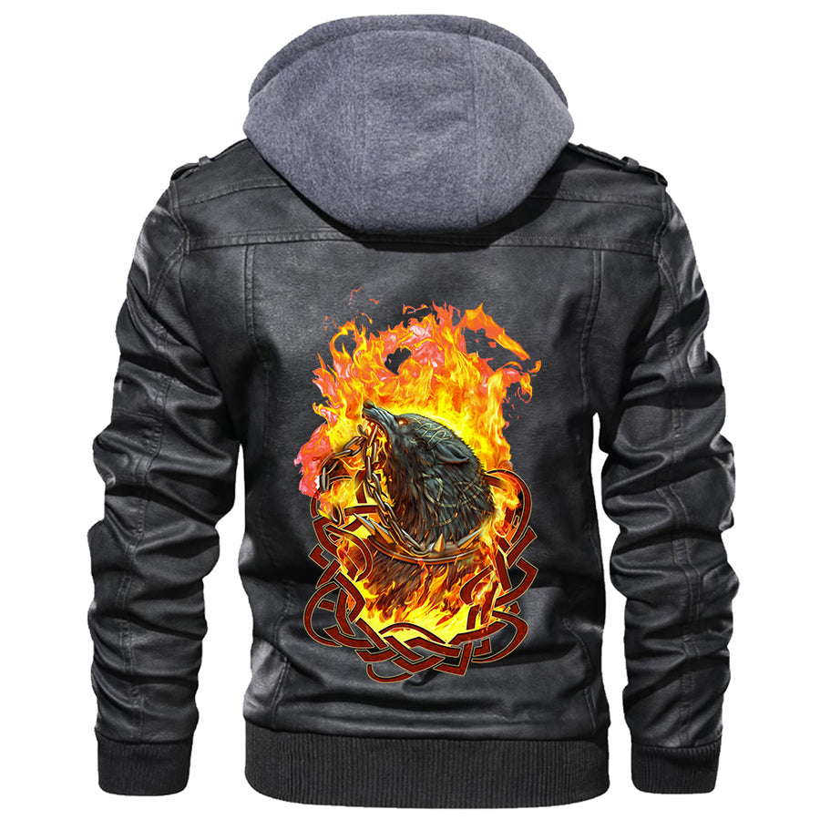 Ligerking - Axe Leather Jacket A35