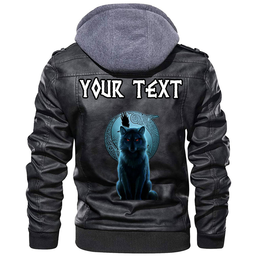 (Custom) Ligerking - Fenrir Art Leather Jacket A35
