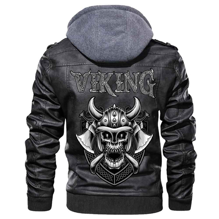 Ligerking - Legend Are Born In June Romanian Leather Jacket A35