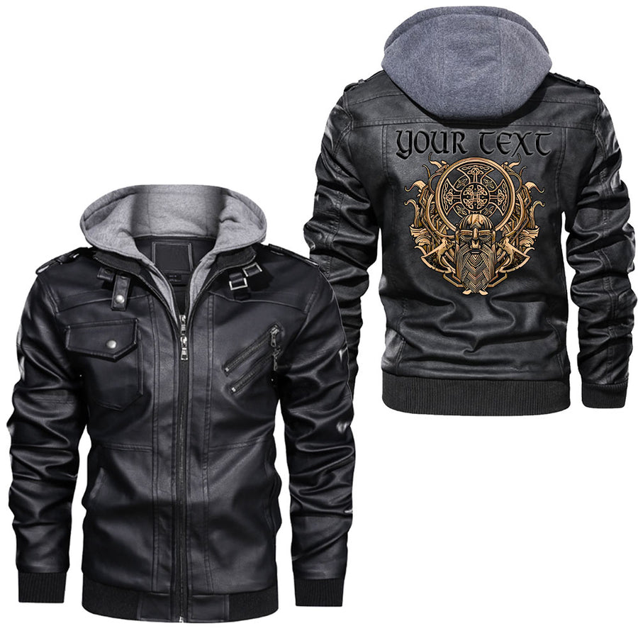 Ligerking - Odin Bear Leather Jacket A95