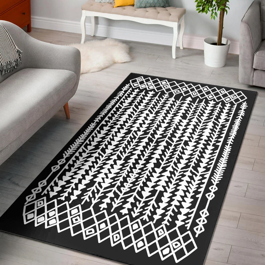 Viking Area Rug - Ziri Moroccan Geometric Area Rug A35