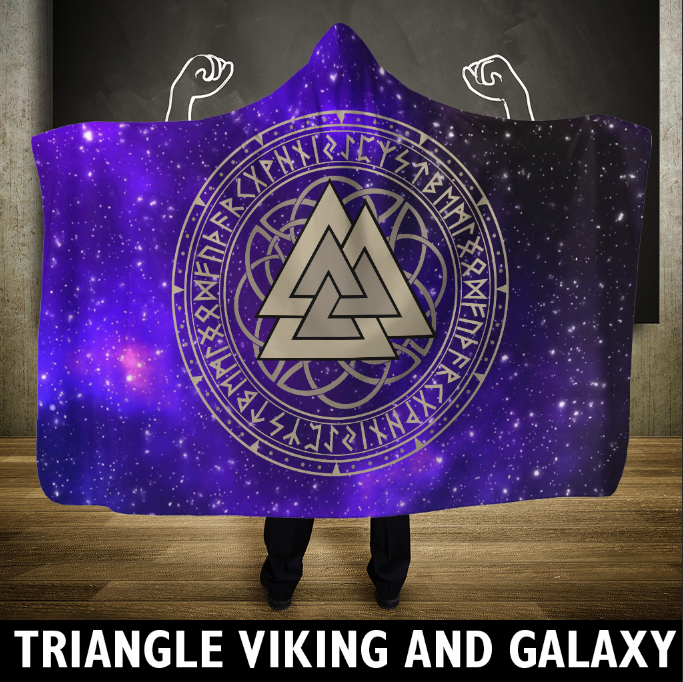 Ligerking Hooded Blanket - Triangle Ligerking And Galaxy A7