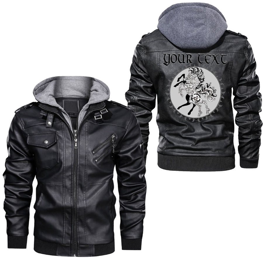 Ligerking - Special Hati and Skoll Leather Jacket A95